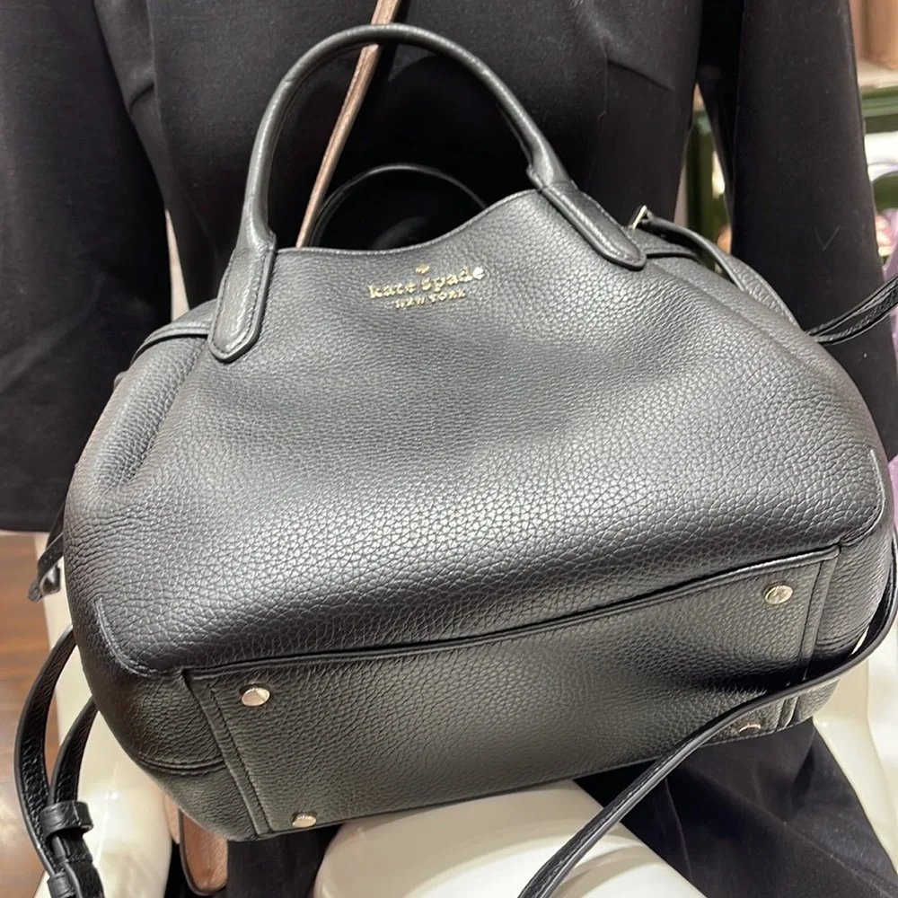 Kate Spade Dumpling Small Satchel Black